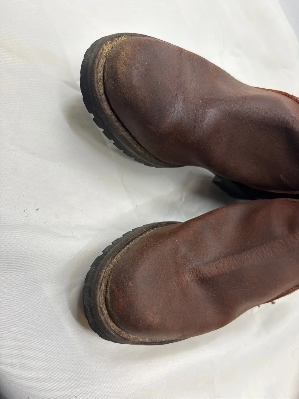 El Estribo Boots Womens Size 36 Brown Tall Leather Zip Tassel Spain Riding
